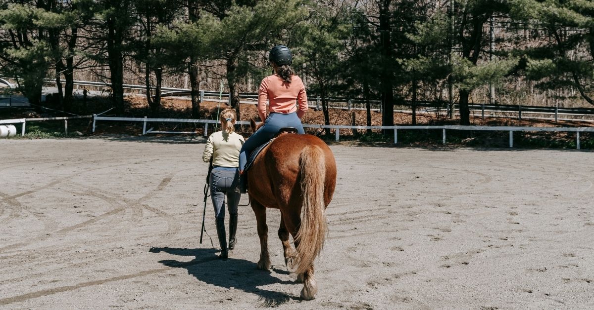 horseback riding lesson